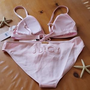 Juicy Couture Pink Bikini Set